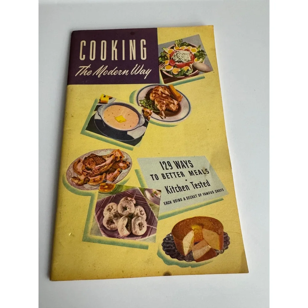 Vintage‎ 1948 Planters Cooking The Modern Way Recipe Booklet Peanut Oil 129 Ways